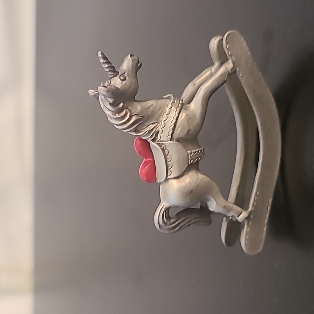 Vintage unicorn rocking horse - Picture 3 of 4